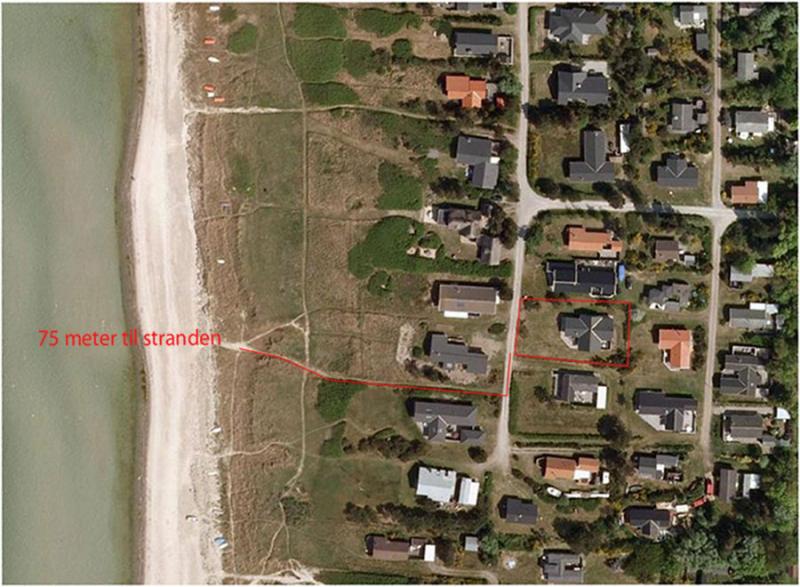 Eksklusivt Sommerhus Stillinge Strand 75 M Fra Stranden Med